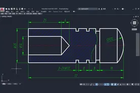 CAD对称图形画法 图中3-2Xφ22是啥意思？这期视频告诉你