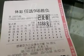 足彩任9开奖之前，我认为奖金应该不错，开奖后居然是大火锅！视频封面