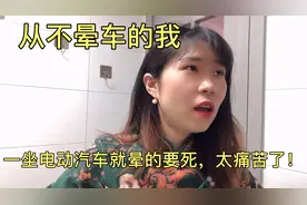 想买电动汽车朋友请注意，晕车问题不容忽视，后排晕车太痛苦了！