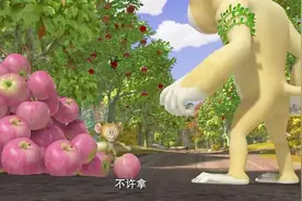 神秘猴子挑战吉吉国王，吉吉硬着头皮比赛，结果第一轮就输了视频封面