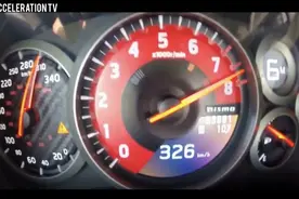 2000匹的GTR 0-350km/h加速测试，结果最后还是失控冲出赛道视频封面