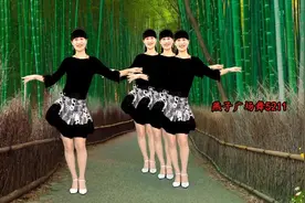 欢快的32步扭腰收腹《广场舞》DJ版，看一遍忘不掉，带给你好心情