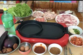 自己在家做韩式烤肉，干湿蘸料配方全在这了，子峻妈妈吃的好过瘾视频封面
