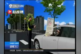 男子等红灯停车玩手机被罚引争议 交警：车辆积压影响通行