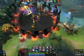 DOTA2：p神带3壮汉冲脸冰女全被反杀，你们别搞啊