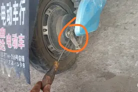 两轮车三轮车徒手调刹车，两秒钟搞定，学会这招再也不用去修理部视频封面