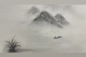 挑战不一样｜用铅笔画出一幅水墨画，超简单！快来学起来吧！视频封面