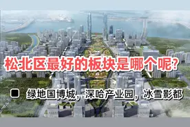 哈尔滨松北区核心究竟是谁？国博城，深哈产业园，松江避暑城<一>视频封面