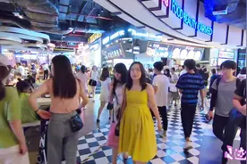 广州周末的地下商场太吓人了，小伙没待多久就出来了视频封面