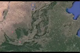 卫星航拍庆阳地形图：明白其属于甘肃，不属于陕西的真正原因！视频封面