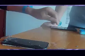 苹果 8p 更换后玻璃视频封面