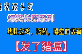 爆笑段子风：发了猪瘟，堪比公鸡、泻药、澡堂的故事。爆笑长篇视频封面