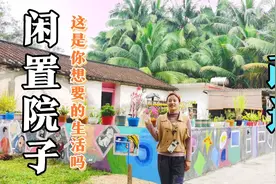 海南农村闲置小院，从破败不堪到精致花了3个月，如何改造的呢？视频封面