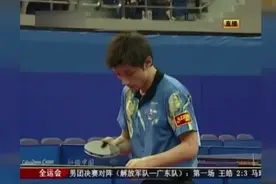 2009年，第十一届全运会，马琳vs张继科视频封面