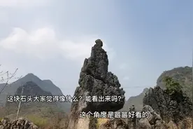 桂林农村发现一块大石头，长得神似伟人，你看出来像什么吗？视频封面