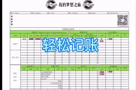 搞定智达财富沙盘记账