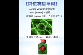 零基础记单词—virus病毒视频封面