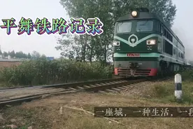 【平舞铁路】东风4 7629牵引全列平板通过田间小道口去舞钢拉钢板视频封面
