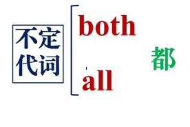 有多少人分不清both和all呢，看这里秒懂