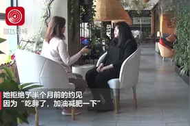 乔碧萝首次露脸：现在胖了，等减肥后依旧是好看的