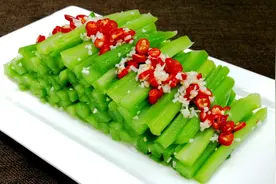 凉拌青菜好吃有诀窍！掌握这一点！青菜脆爽又碧绿！做法简单家常