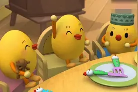 饥饿的小鸡宝宝们偷偷跟着咕咕妈一起出去视频封面