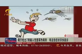 南宁检出7例输入性登革热病例 有这些症状尽快就诊视频封面