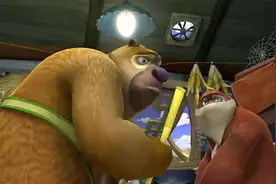 熊出没，光头强和熊大它们成为了好朋友，还给强哥打扫卫生视频封面