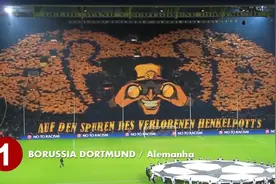 足球场上著名的TIFO 文化！多特蒙德“海盗望远镜”最震撼！