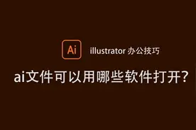 打开ai文件的软件不仅只是AI！今天我才发现还有一个软件也能打开
