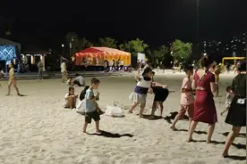 绍兴 迪荡湖人工沙滩视频封面