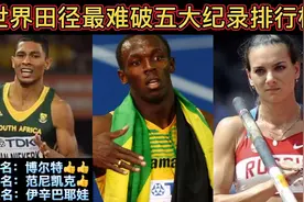 【体坛排行榜】· 第 21集｜世界田径最难破5大纪录排行榜！视频封面