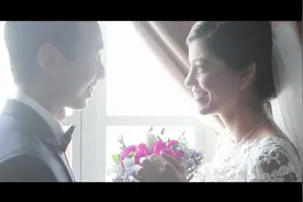 中印联姻 -- 中国帅小伙娶到了印度大美女，婚礼浪漫，羡煞旁人视频封面