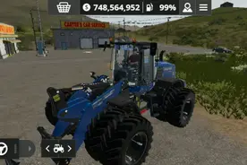 97期模拟农场:试驾鸡肋的8轮轮式装载机视频封面