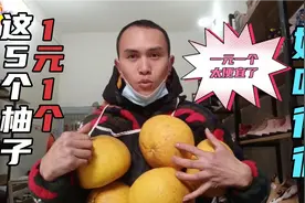 四川达州安仁柚子，现在吃味道好极了，当地老百姓卖的是良心价视频封面
