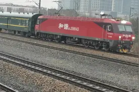 京沪线 沈阳北到上海的K187次列车出苏州站 沈局沈段HXD3D牵引视频封面