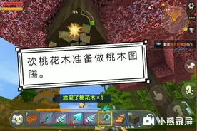 迷你世界单人生存33期:可以做桃木图腾了。妈妈不用担心我迷路了