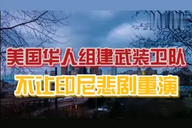 美国加州华人组建卫队，符合法律，不让印尼悲剧重演，请点评。