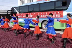 草原儿女爱祖国，中华民族共团圆，磴口县乌兰牧骑为民演出（下）视频封面