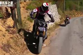 超牛的摩托车特技表演，雅马哈MT-09暴力跑山视频封面