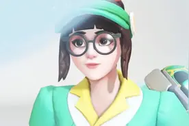 守望先锋小美 “夏日蜜糖” 特写，我不认识D.Va，这才是我老婆！视频封面