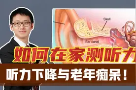 耳聋增加痴呆风险，教你如何家里测听力，听力是如何产生的视频封面