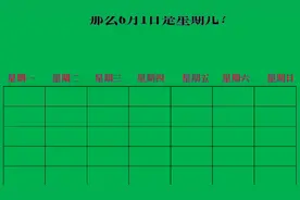如果六月份有5个星期六和星期天，那么6月1号是星期几？视频封面
