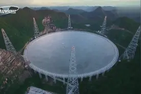中国科学的伟大建设，深山密林中航拍的平塘射电望远镜全景！视频封面