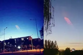 不明飞行物高速穿云留下龙形尾迹 真相到底是什么？视频封面