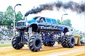 2019超大轮胎式改装车超级卡车大赛视频封面