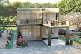 农村建房坡屋顶好还是平屋顶？现代风当然配平顶，不信看效果视频封面