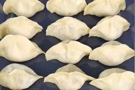 饺子零失败的秘密，饺子皮薄馅多，网友：再也不吃速冻饺子了视频封面
