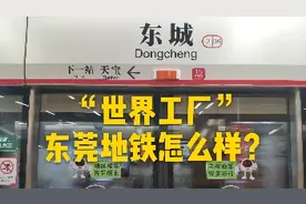 “广东四小虎之首”，东莞轨道交通干净整洁，不愧新一线城市视频封面