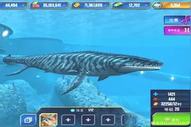 侏罗纪世界游戏71c 沧龙VS海王龙VS滑齿龙，水生恐龙对战